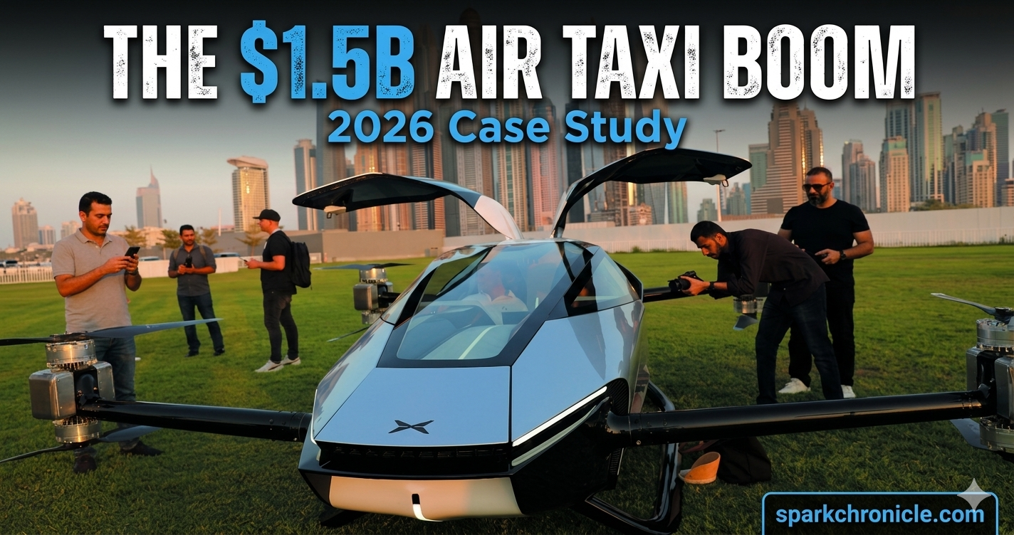 Case Study: The Dawn of Urban Air Mobility (UAM) The Flying Taxi Revolution (2026)