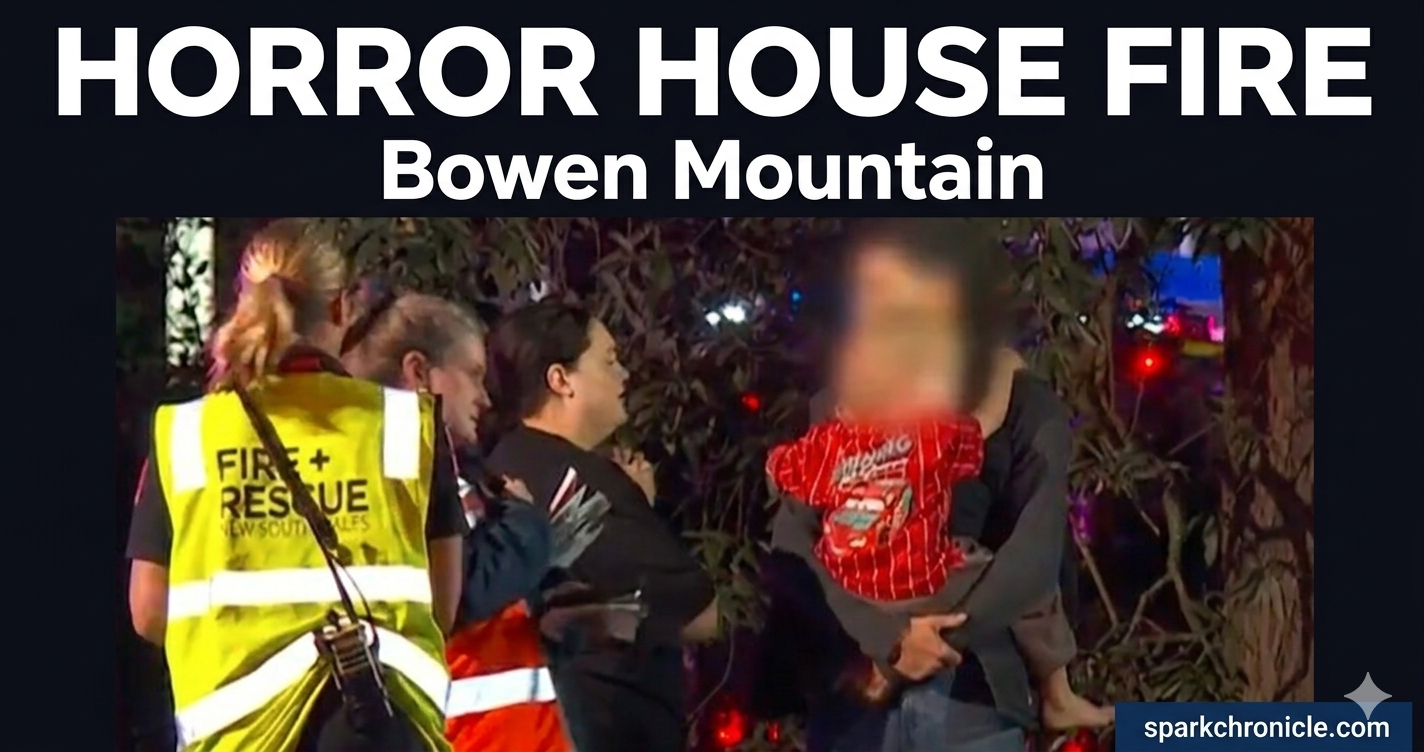 Tragedy in Bowen Mountain: Two Children&hellip;