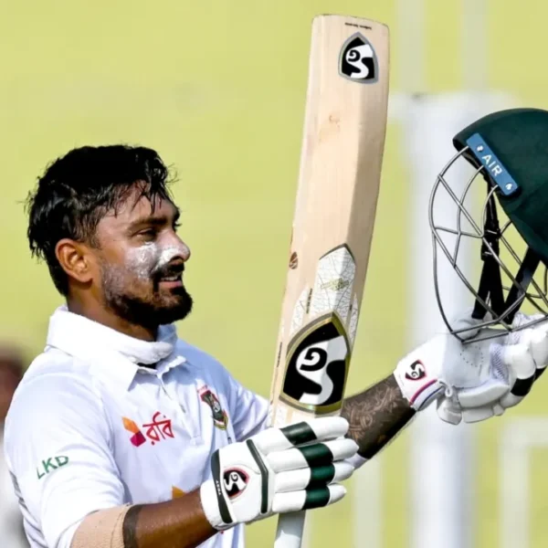 BAN vs PAK 2nd Test: Litton Das Smashes Counter-Attacking Century to Rescue Bangladesh on Day 1