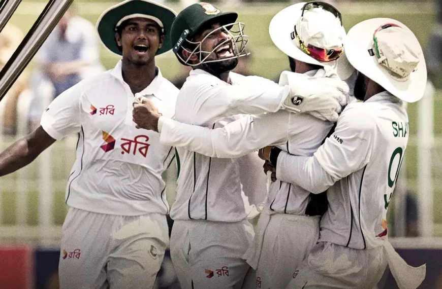 Bangladesh Scripts History in Dhaka: Pakistan’s WTC Hopes Shaken After Shock 104-Run Test Defeat