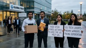 H-1B Visa Crisis Deepens: Indian Tech Workers Race Against 60-Day Deadline After US Layoffs