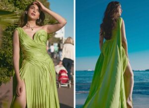 Aditi Rao Hydari’s Cannes 2026 Look Goes Viral in Eye-Catching Neon Green Ensemble