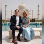 US Secretary of State Marco Rubio Visits Taj Mahal With Wife Jeanette During India Tour