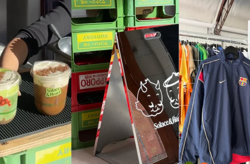 Adelaide’s New Hidden CBD Warehouse Transforms Into Vintage & Matcha Marketplace