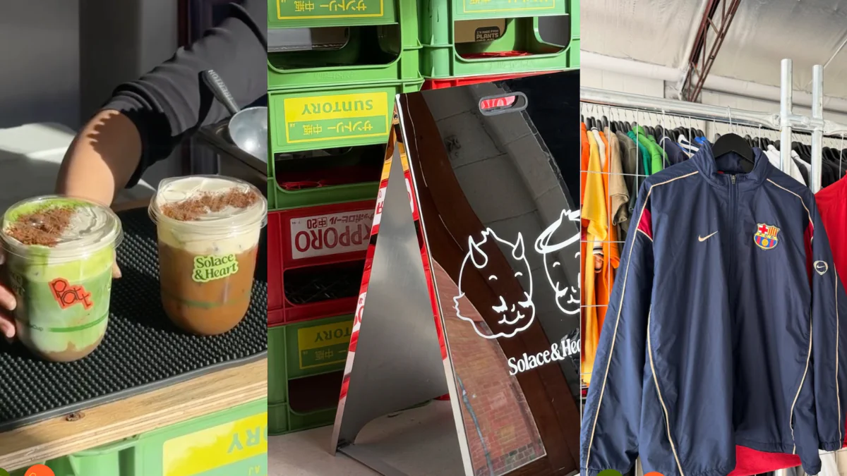 Adelaide’s New Hidden CBD Warehouse Transforms Into Vintage & Matcha Marketplace