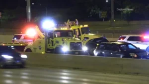 IDOT Worker, Driver Injured in Dan Ryan Expressway Crash; Road Closed for Hours