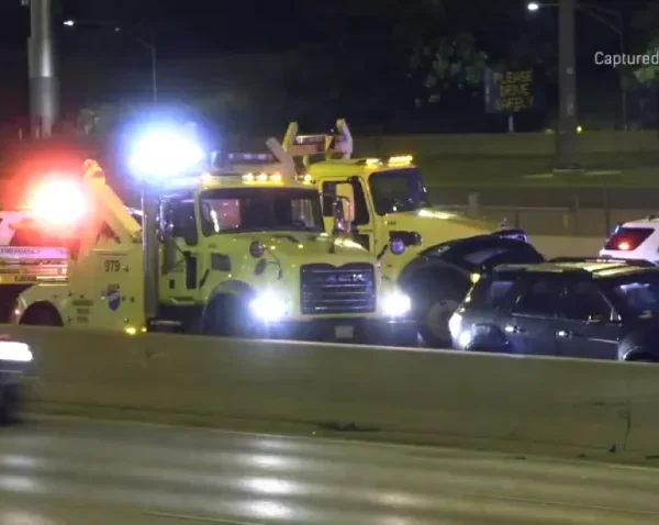 IDOT Worker, Driver Injured in Dan Ryan Expressway Crash; Road Closed for Hours